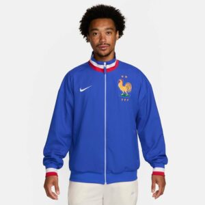 Ranska Treenitakki Dri-FIT Strike Anthem EURO 2024 - Sininen/Valkoinen