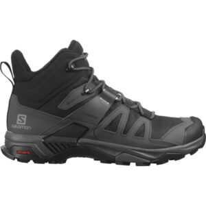 Salomon X Ultra 4 Mid Gtx - Black/magnet/pearl Blue - Miehet - UK 10,5 - Partioaitta