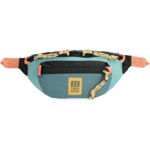 Topo Designs Mountain Waist Pack - Geode Green/sea Pine - Unisex - OneSize - Partioaitta