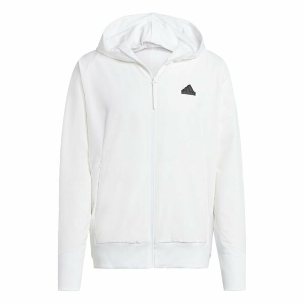 adidas Huppari Z.N.E. Woven Full Zip - Valkoinen