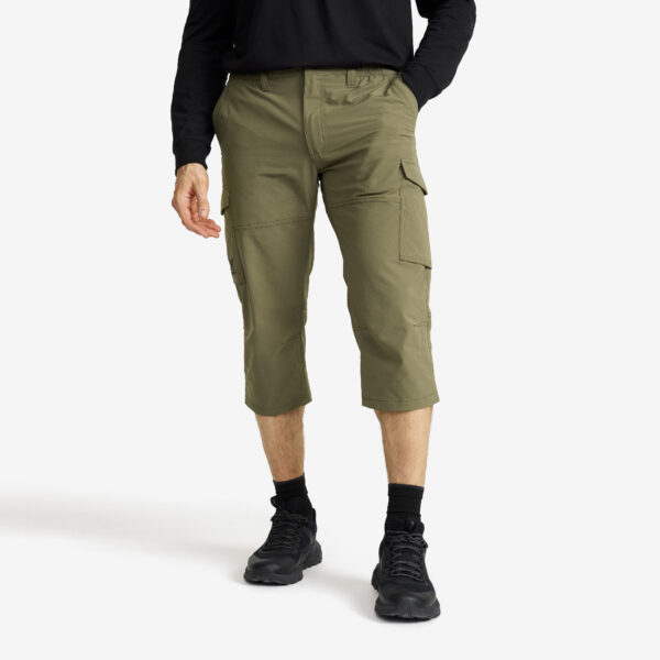 Adventure 3/4 Cargo Stretch Pants Miehet Kalamata, Koko:M - Ulkoiluhousut, Vaellushousut & Retkeilyhousut