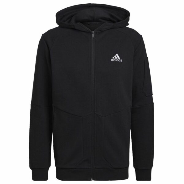 adidas Huppari Essentials For Gameday Full Zip - Musta, koko ['X-Large']