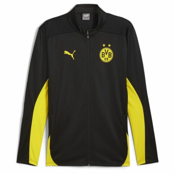 Dortmund Treenitakki - Musta/faster Yellow - PUMA, koko Medium