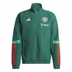 Manchester United Treenitakki Presentation Tiro 23 - Vihreä/Punainen/Valkoinen - adidas, koko Small