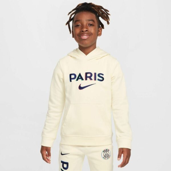 Paris Saint-Germain Huppari NSW Club Pullover GX - Valkoinen/Navy Lapset