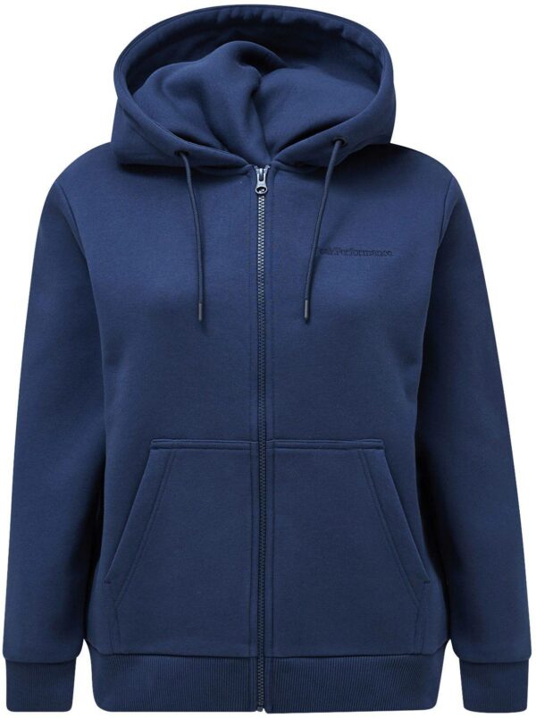 Peak Performance Women's Original Small Logo Zip Hood