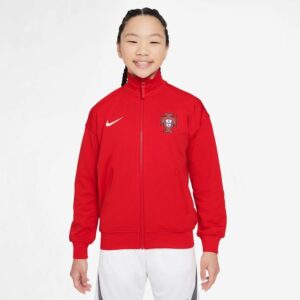 Portugali Treenitakki Dri-fit Academy Pro Anthem Euro 2024 - Punainen/valkoinen Lapset - Nike, koko XS: 122-128 cm