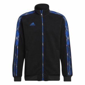 adidas Treenitakki Tiro Fleece Winterized - Musta/sininen, koko X-Small