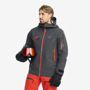 Atlas 3L Ski Jacket Miehet Anthracite, Koko:M - Ulkoilutakki, Kuoritakki & Tuulitakki