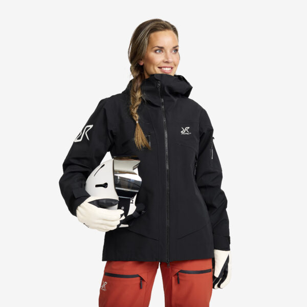 Atlas 3L Ski Jacket Naiset Black, Koko:M -