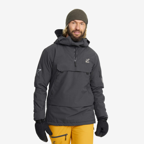 Halo 2L Insulated Ski Anorak Miehet Anthracite, Koko:M - Ulkoilutakki, Kuoritakki & Tuulitakki