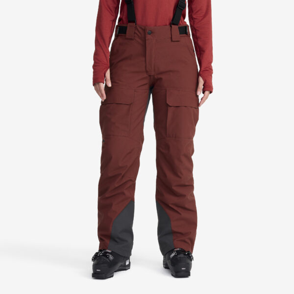 Halo 2L Insulated Ski Pants Naiset Earth, Koko:M - Talvihousut