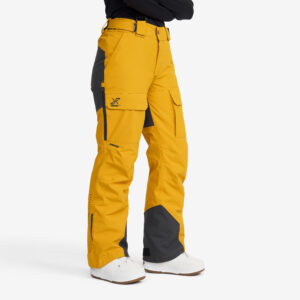 Halo 2L Insulated Ski Pants Naiset Golden Yellow, Koko:M - Talvihousut