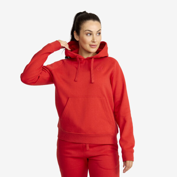 RVRC Hoodie Naiset Aurora Red, Koko:M - > Paidat > Hupparit