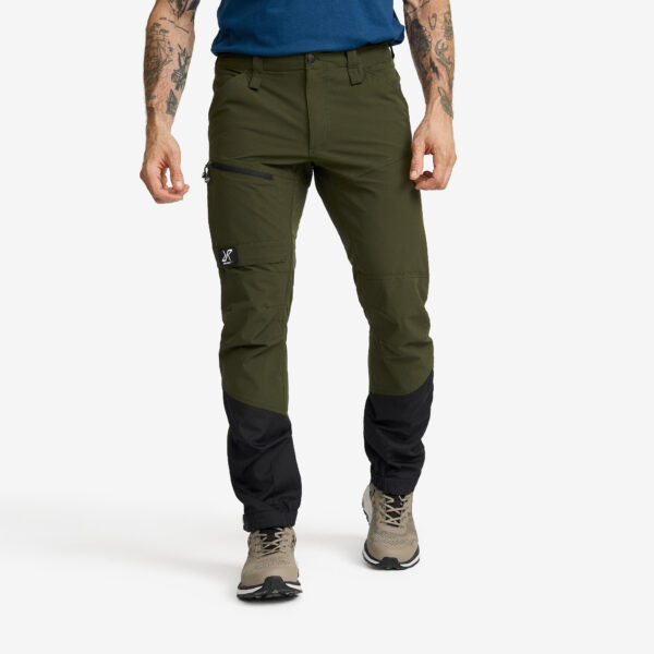 Range Pro Pants Miehet Rosin Green/Black, Koko:M - Ulkoiluhousut, Vaellushousut & Retkeilyhousut