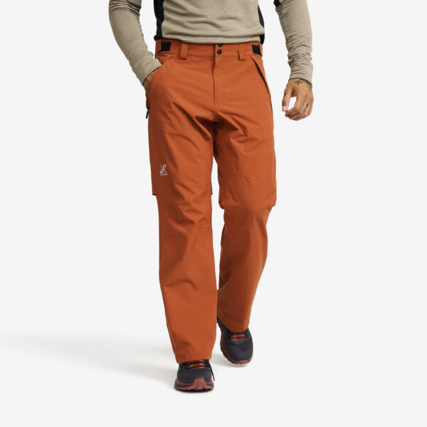 Cloud 3L Shell Pants Miehet Terracotta Brown, Koko:M - Ulkoiluhousut, Vaellushousut & Retkeilyhousut