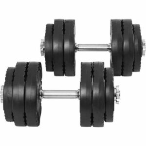 Gorilla Sports Käsipainot PRO Trigrip - 2x15 kg