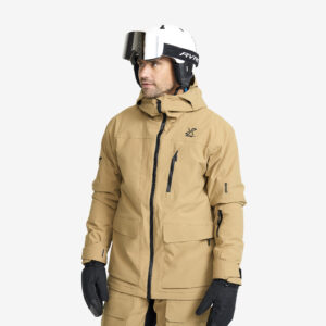 Halo 2L Insulated Ski Jacket Miehet Kelp Beige, Koko:M - Ulkoilutakki, Kuoritakki & Tuulitakki