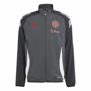 Manchester United Treenitakki Presentation Tiro 24 Eu - Harmaa/musta - adidas, koko 3XL