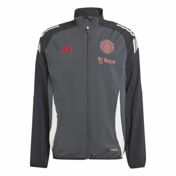 Manchester United Treenitakki Presentation Tiro 24 Eu - Harmaa/musta - adidas, koko Medium