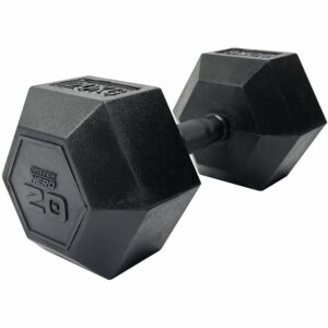 Master Fitness Nero Rubber Coated Hex