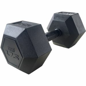 Master Fitness Nero Rubber Coated Hex