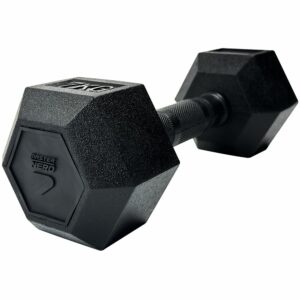 Master Fitness Nero Rubber Coated Hex