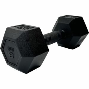 Master Fitness Nero Rubber Coated Hex