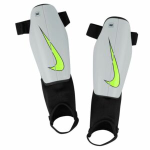 Nike Säärisuojat Charge Mad Voltage - Harmaa/Musta/Neon Lapset, koko Large/170-180cm