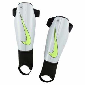 Nike Säärisuojat Charge Mad Voltage - Harmaa/Musta/Neon, koko Large/170-180cm