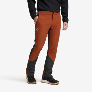 Ridge Trek Pants Miehet Rusty Orange/Anthracite, Koko:M - Ulkoiluhousut, Vaellushousut & Retkeilyhousut