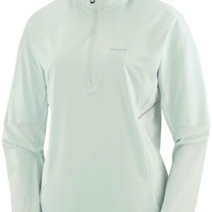 Salomon Women's Sense Aero Hybrid Half Zip Hoodie