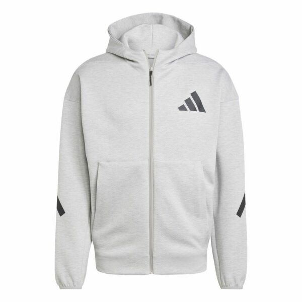 adidas Huppari Z.N.E. Full Zip - Harmaa