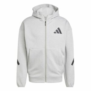 adidas Huppari Z.N.E. Full Zip - Harmaa, koko Medium