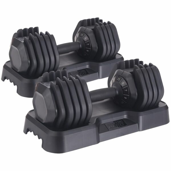 Master Fitness Nero Adjustable Dumbbell 25 kg (Pari)