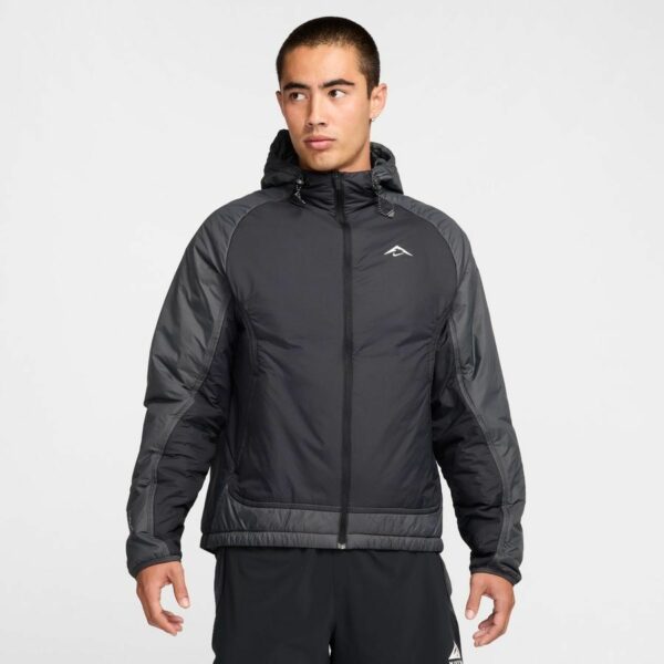 Nike Juoksutakki Therma-FIT Primaloft Trail - Musta/Harmaa/Valkoinen