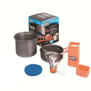 360 Furno stove + pot set