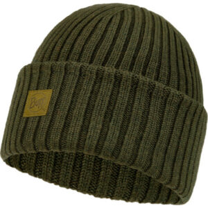 Buff Ervin Knitted Beanie - Forest Green - Unisex - OneSize - Partioaitta