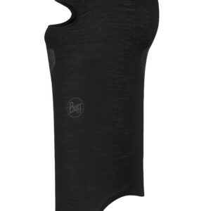 Buff Lightweight Merino Balaclava Black Solid