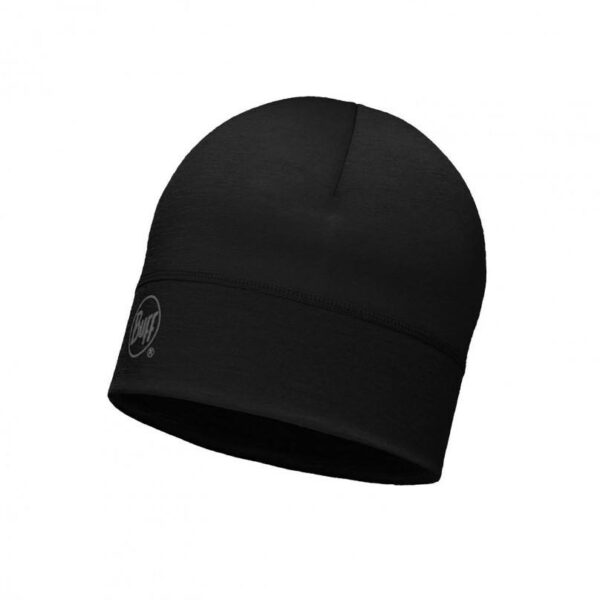 Buff Merino Hat Black