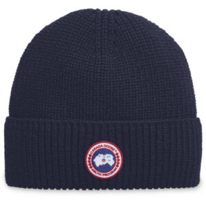 Canada Goose Arctic Disc Rib Toque - Navy Heather - Unisex - OneSize - Partioaitta