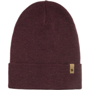 Fjällräven Classic Knit Hat - Dark Garnet - Unisex - OneSize - Partioaitta