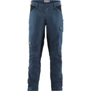 Fjällräven Kaipak Trousers M - Uncle Blue-dark Grey - Miehet - 44 - Partioaitta