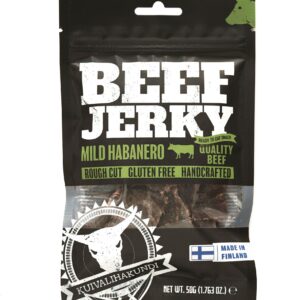 Kuivalihakundi Beef Jerky Mild Habanero, 50g