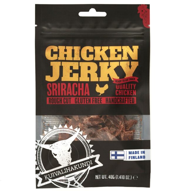 Kuivalihakundi Chicken Jerky Sriracha, 40g