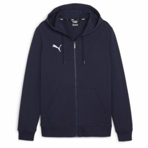 PUMA Huppari teamGOAL Casuals Full Zip - Navy/Valkoinen Lapset