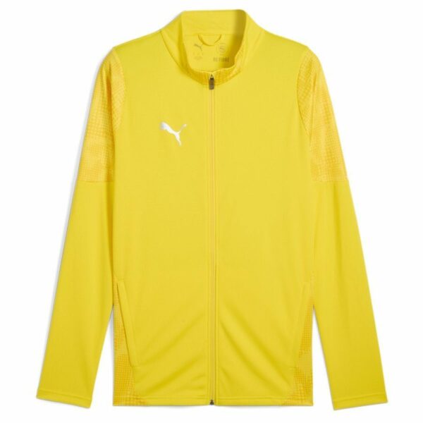 PUMA Treenitakki Teamcup - Faster Yellow/hopea, koko X-Large