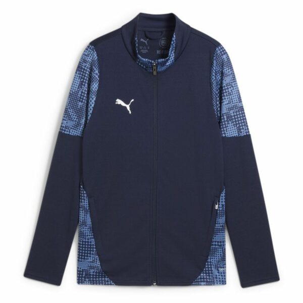 PUMA Treenitakki Teamcup - PUMA Navy/hopea/sininen Lapset, koko S/140 cm