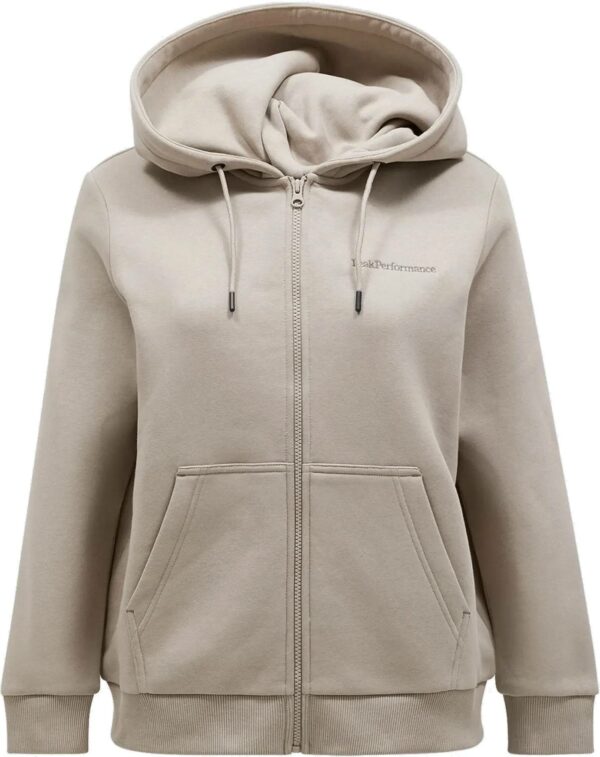 Peak Performance Women's Original Small Logo Zip Hood