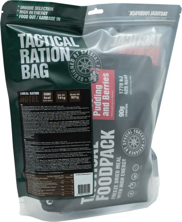 Tactical Foodpack 3 Meal Ration Hotel